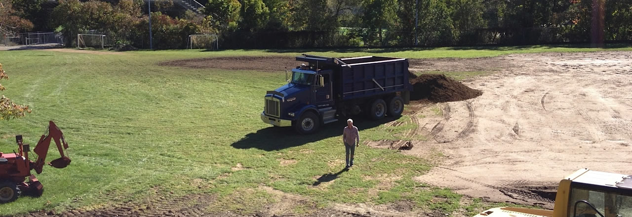 Roger McGraw Excavating equipment